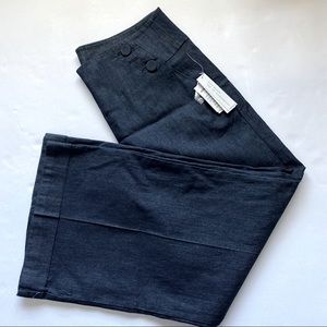 Stretch Flat-Front Jeans